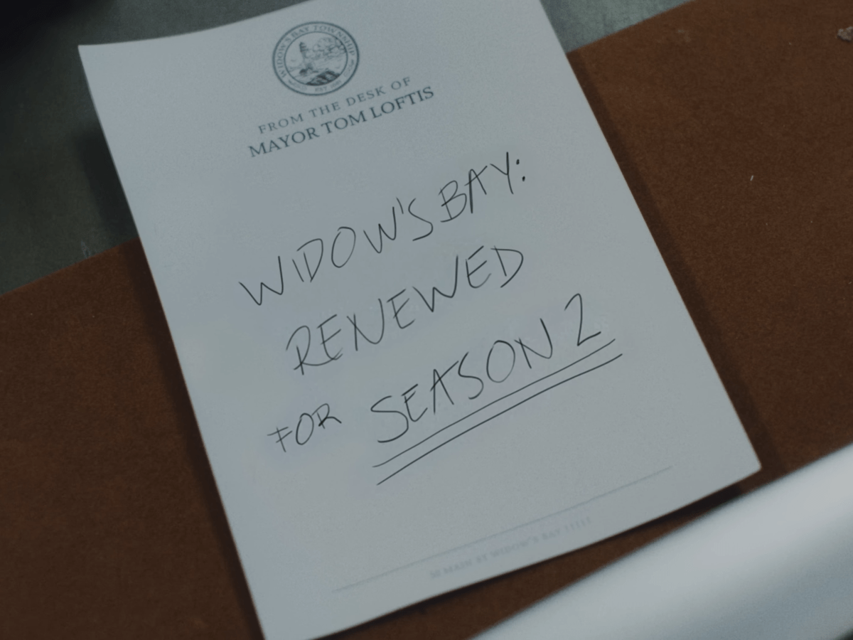 ‘Widow’s Bay’ Renewed For A Second Season